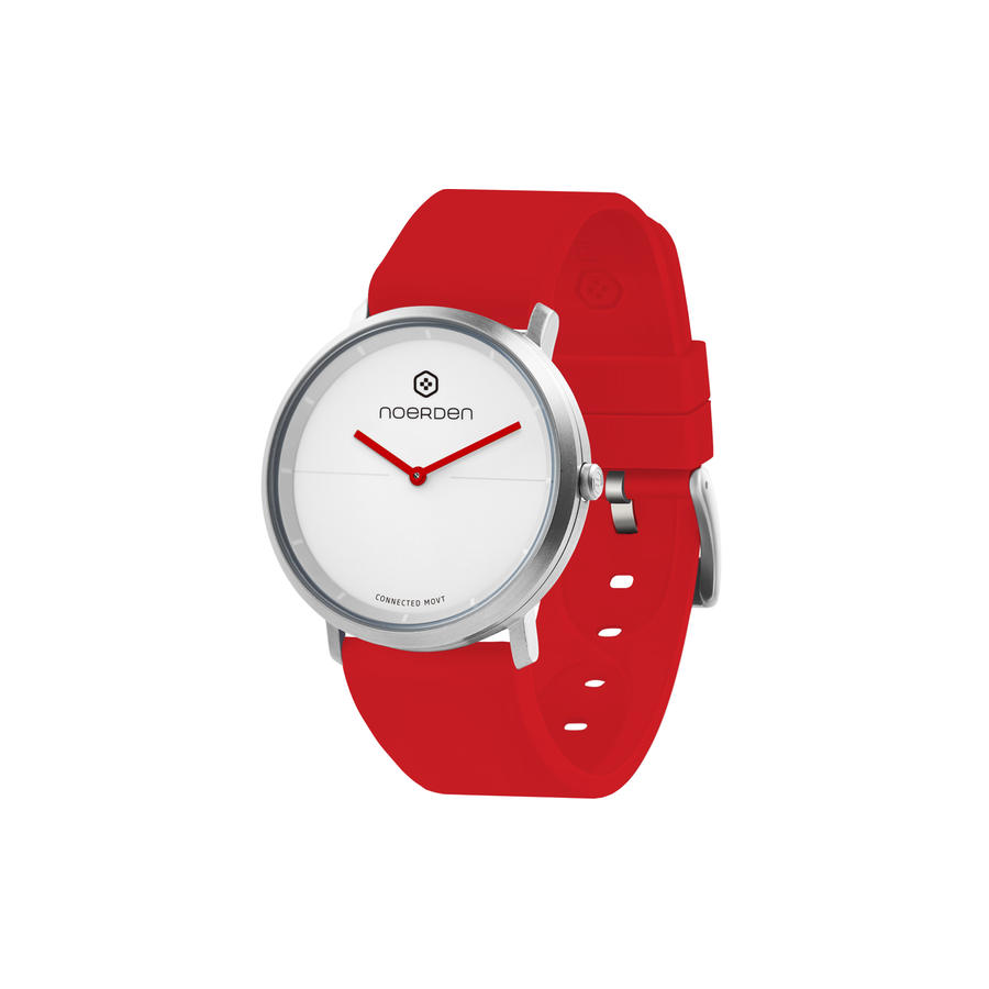 RELOJ NOERDEN LIFE2 SILICONE RED