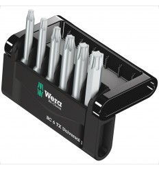 JUEGO DE PUNTAS BIT CHECK TORX® UNIVERSAL 1 (6 piezas)