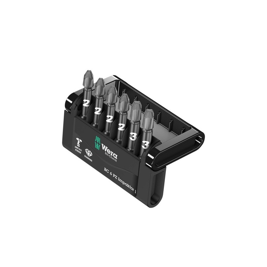 JUEGO DE PUNTAS BIT CHECK 6 TORX® IMPAKTOR 1 (6 piezas)