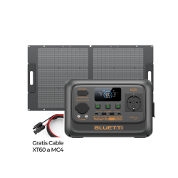 KIT GENERADOR PREMIUM 30 + PANEL SOLAR 100W | BLUETTI