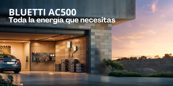 Bluetti AC500 + B300K: Energía ilimitada para el hogar y la industria